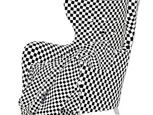 Armchair Danish Easy 3D Model