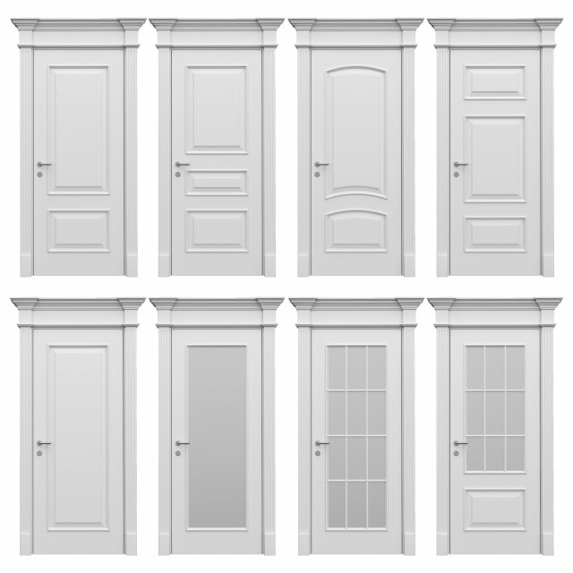 Doors Dorian Belvedere Modello 3D .c4d .max .obj .3ds .fbx .stl .blend 