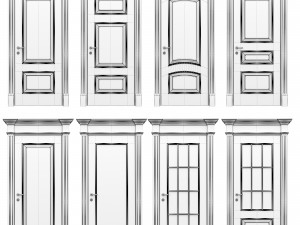 Doors Dorian Belvedere Modello 3D