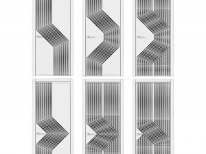 Interior doors milled 5 Modello 3D