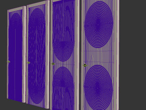 Interior doors milled 8 3D Model