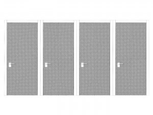 Interior doors milled 10 3D 模型