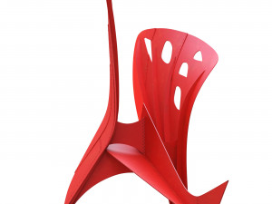 Sculpture flying dragon Modello 3D