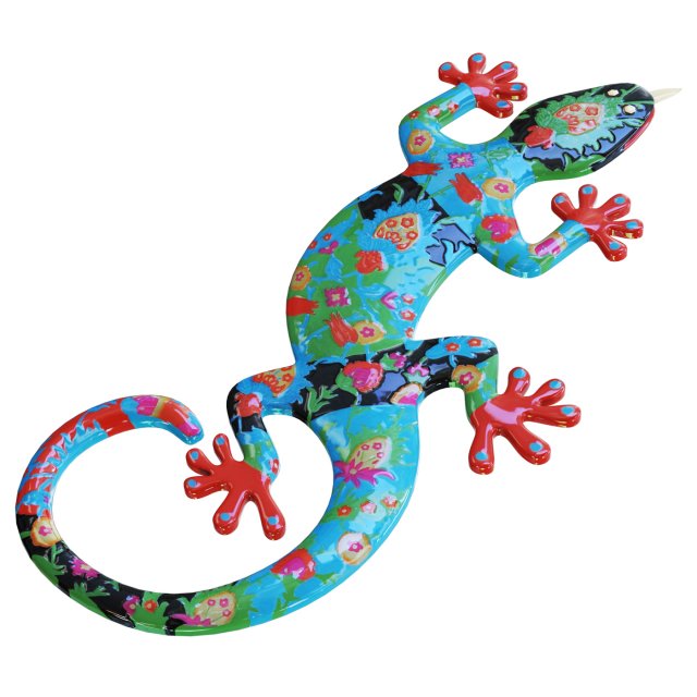 Decor Gecko 3D Model .c4d .max .obj .3ds .fbx .stl .blend 