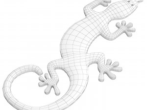 Decor Gecko 3D Model