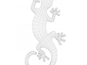 Decor Gecko 3D Model