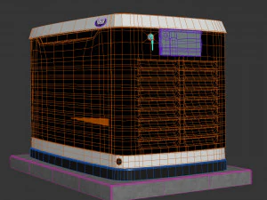 Generatore di gas Generac Modello 3D