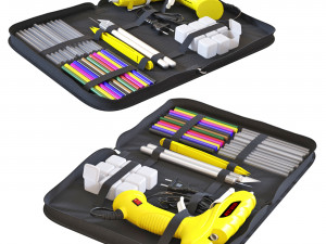 Glue tool set 3D Model