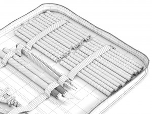 Glue tool set 3D Model