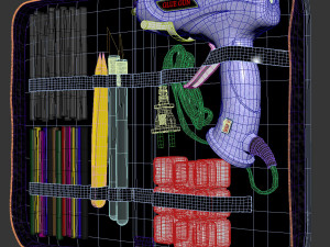 Glue tool set 3D Model