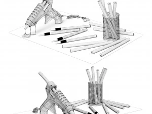 DIY Glue tool Kit 3D Model