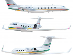 Aircraft Gulfstream G400 Modelo 3D