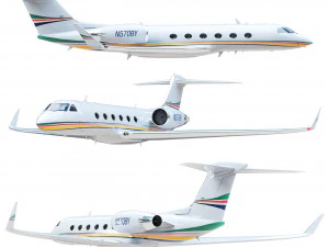 Aircraft Gulfstream G400 3D Model
