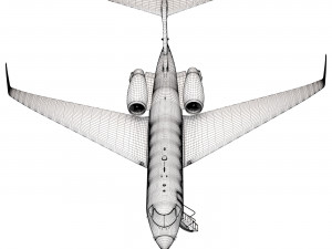 Aircraft Gulfstream G400 Modelo 3D
