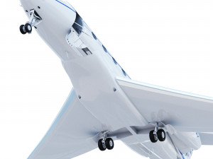 Aircraft Gulfstream G500 3D Model