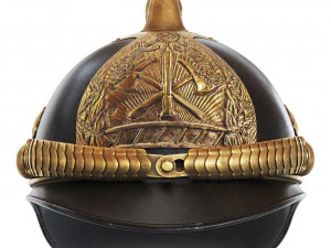 Firefighter helmet 3D Model