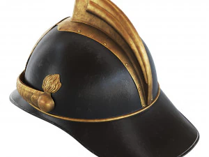 Firefighter helmet 3D Model