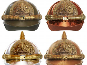 Firefighter helmet 3D Model