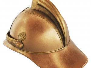 Firefighter helmet 3D Model