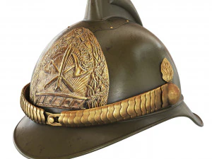 Firefighter helmet 3D Model