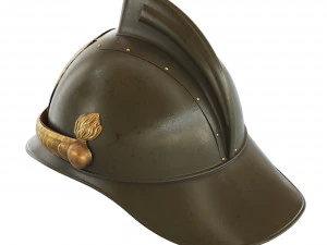 Firefighter helmet 3D Model