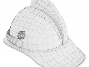 Firefighter helmet 3D Model