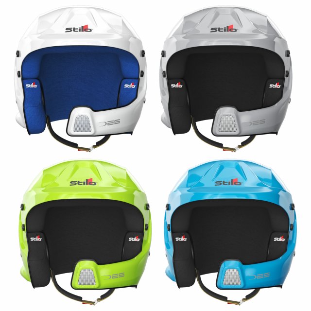 Racing helmet Silo WRC DES 3D-Modell .c4d .max .obj .3ds .fbx .stl .blend 
