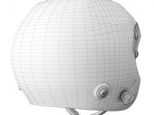Racing helmet Silo WRC DES 3D-Modell