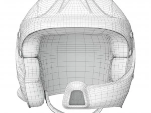 Racing helmet Silo WRC DES 3D Model