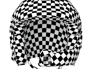 Racing helmet Silo WRC DES 3D-Modell