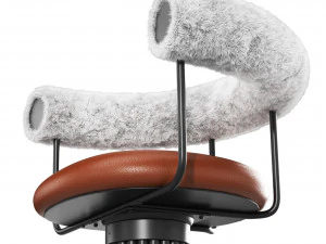 Stool Inga 3D Model