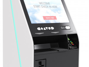 Self-service kiosk Consulta 130 3D Model