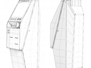 Self-service kiosk Consulta 130 3D Model