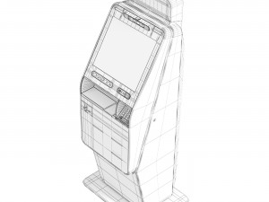 Self-service kiosk Consulta 130 3D Model