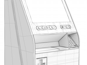 Self-service kiosk Consulta 130 3D Model