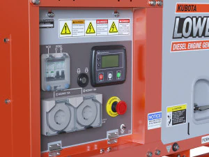 Generatore Kubota Lowboy Modello 3D