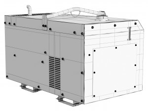 Generator Kubota Lowboy Modelo 3D