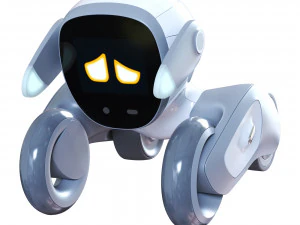 Robot Loona 3D Model