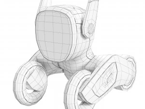 Robot Loona 3D Model