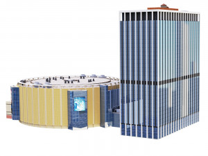 Madison Square Garden Building 3D मॉडल