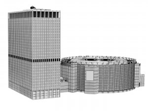Madison Square Garden Building 3D मॉडल