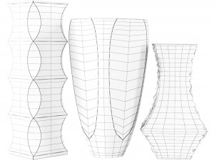 Vases Mandruzzato Murano 3D Model