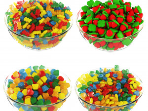 Marmalade in a bowl 3D Model