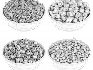 Marmalade in a bowl Modello 3D