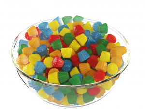Marmalade in a bowl 3D Model
