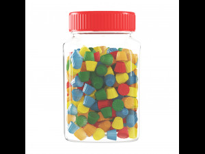 Marmalade in jars 3D Модель