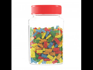 Marmalade in jars 3D Модель