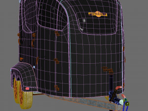 Horse trailer Humbaur Maximus Deluxe 3D Model