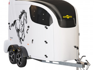 Humbaur Maximus horse trailer 3D Model