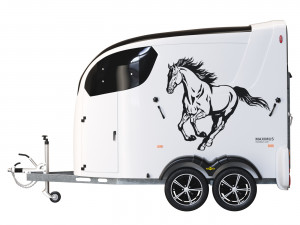 Humbaur Maximus horse trailer 3D Модель